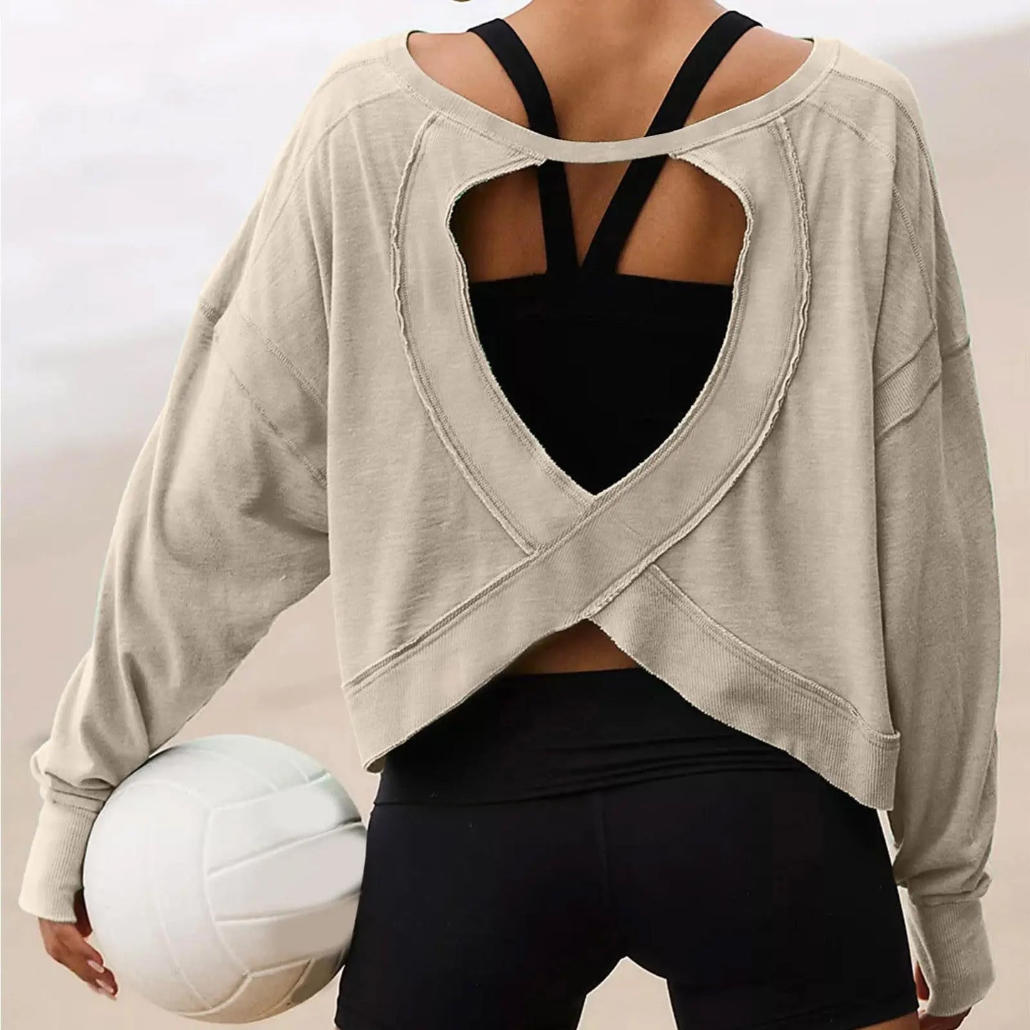 Loose Long-Sleeve Top