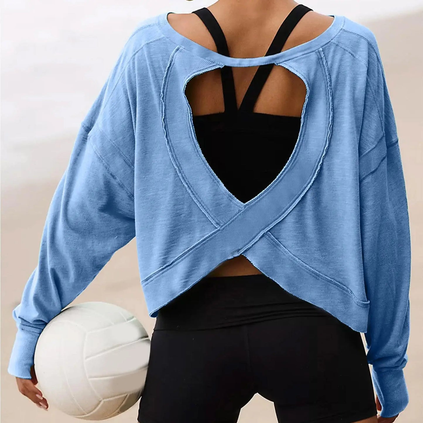 Loose Long-Sleeve Top