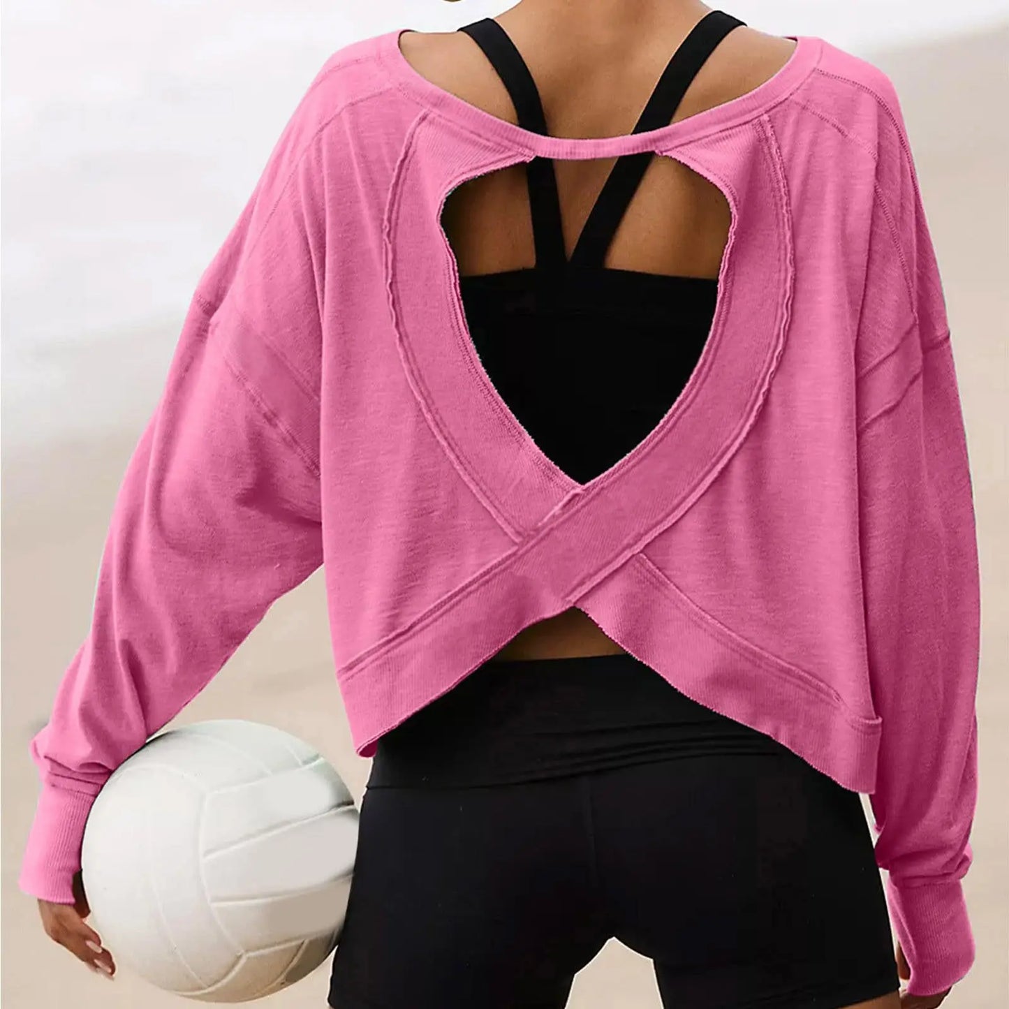 Loose Long-Sleeve Top