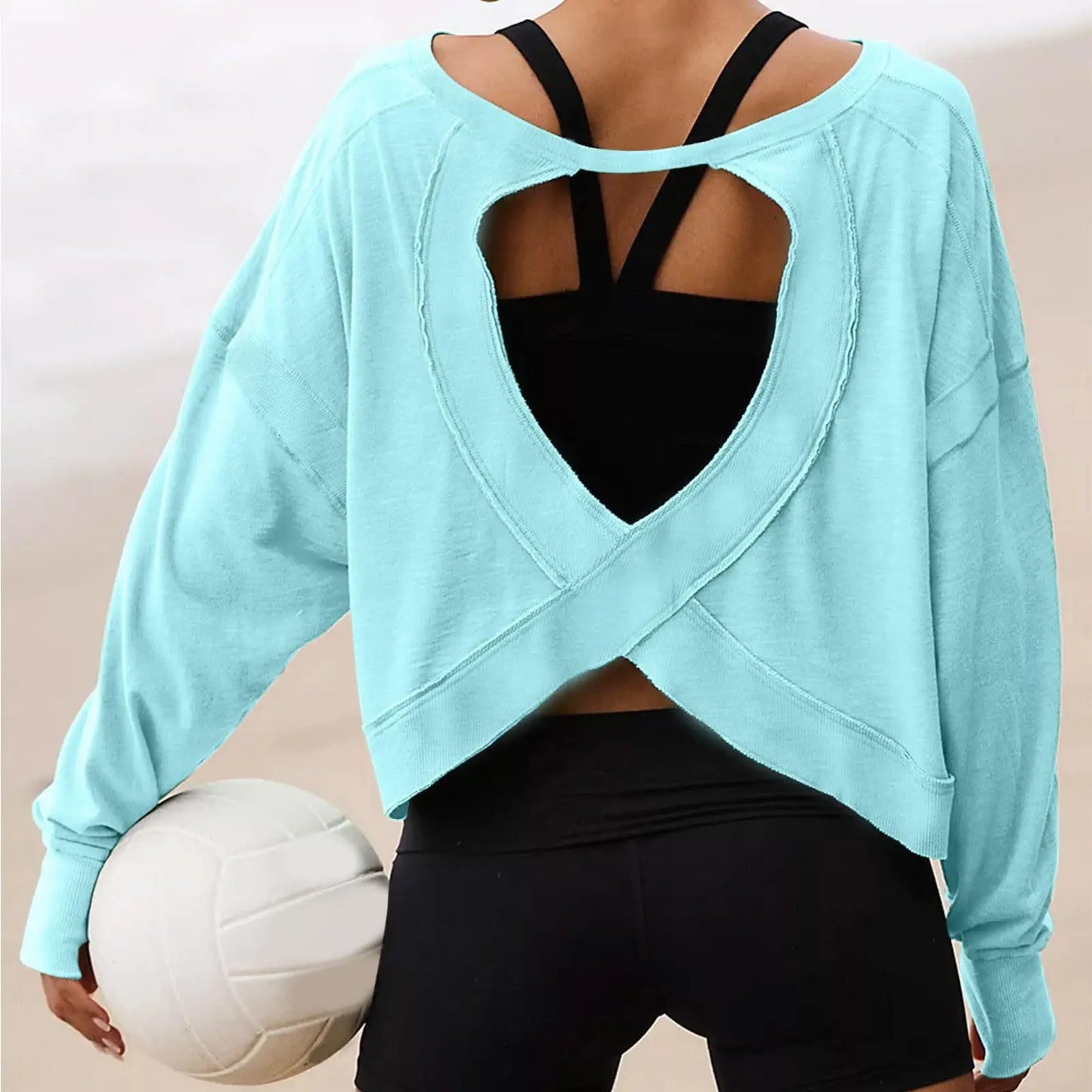 Loose Long-Sleeve Top