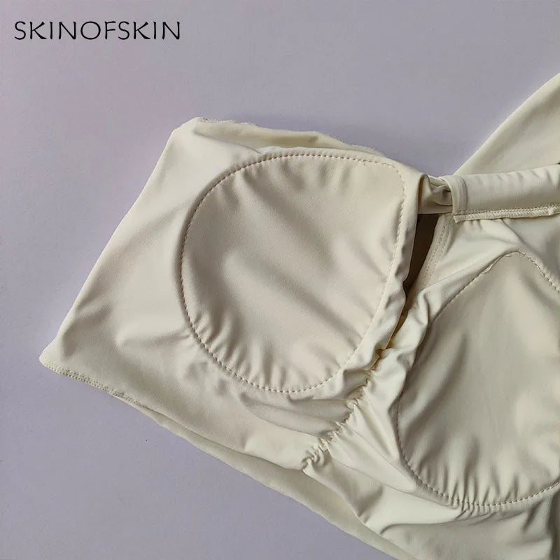 One Shoulder Sports Bra