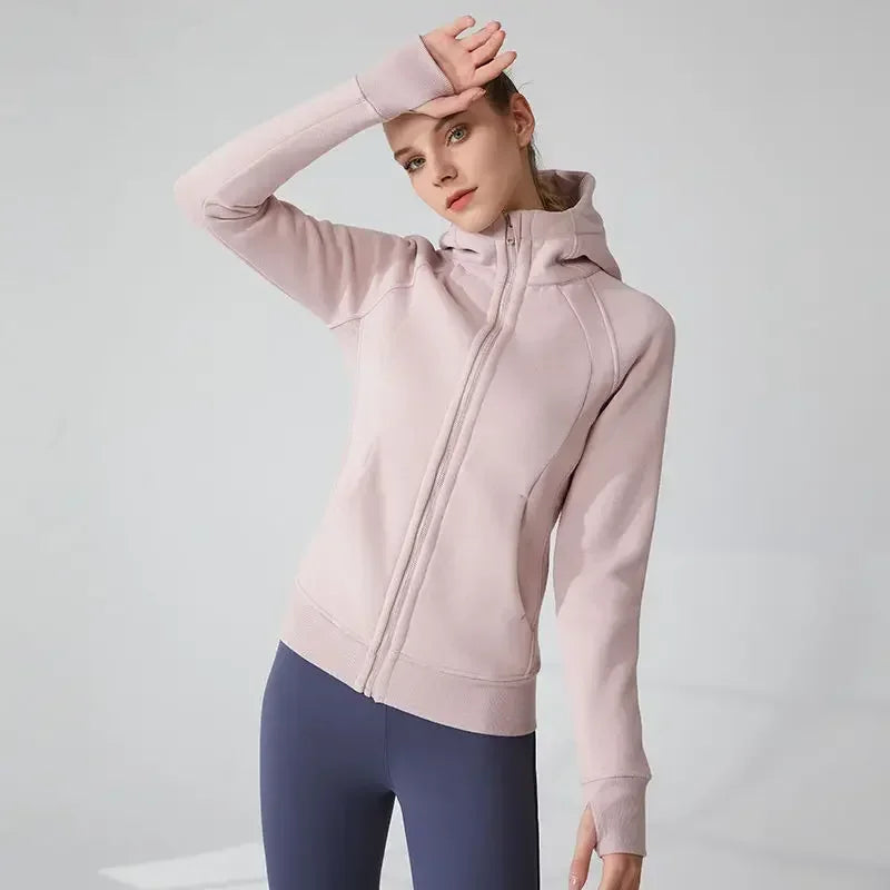 Winter Plush Running Jacket
