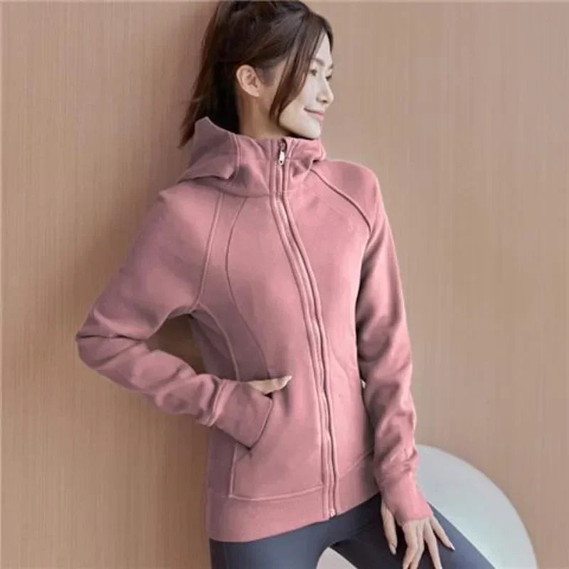 Winter Plush Running Jacket