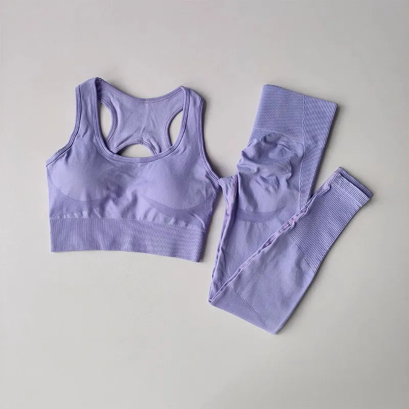 Seamless Bra+High Waist Legging Set