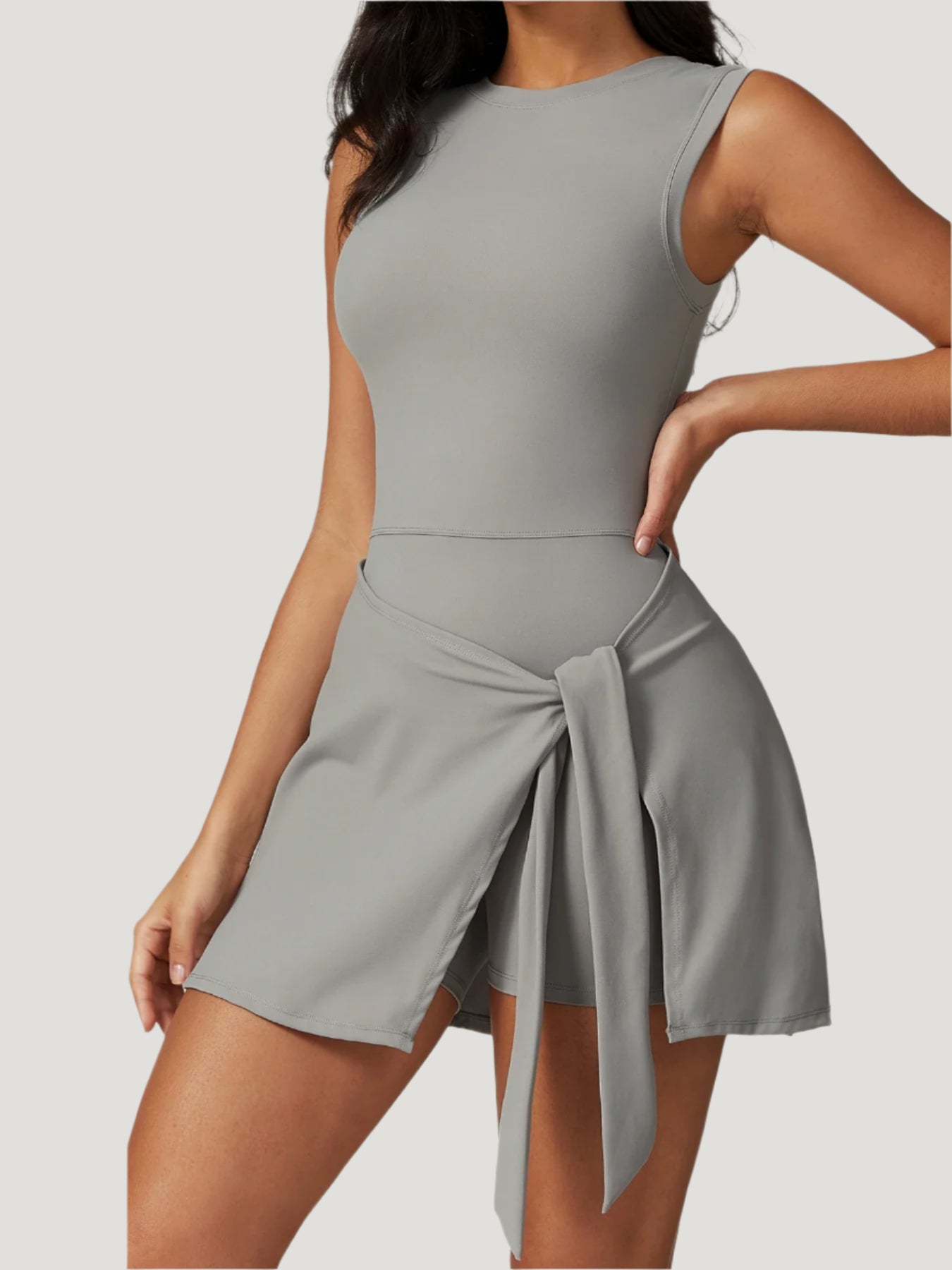 Wrap Sport Dress with Shorts