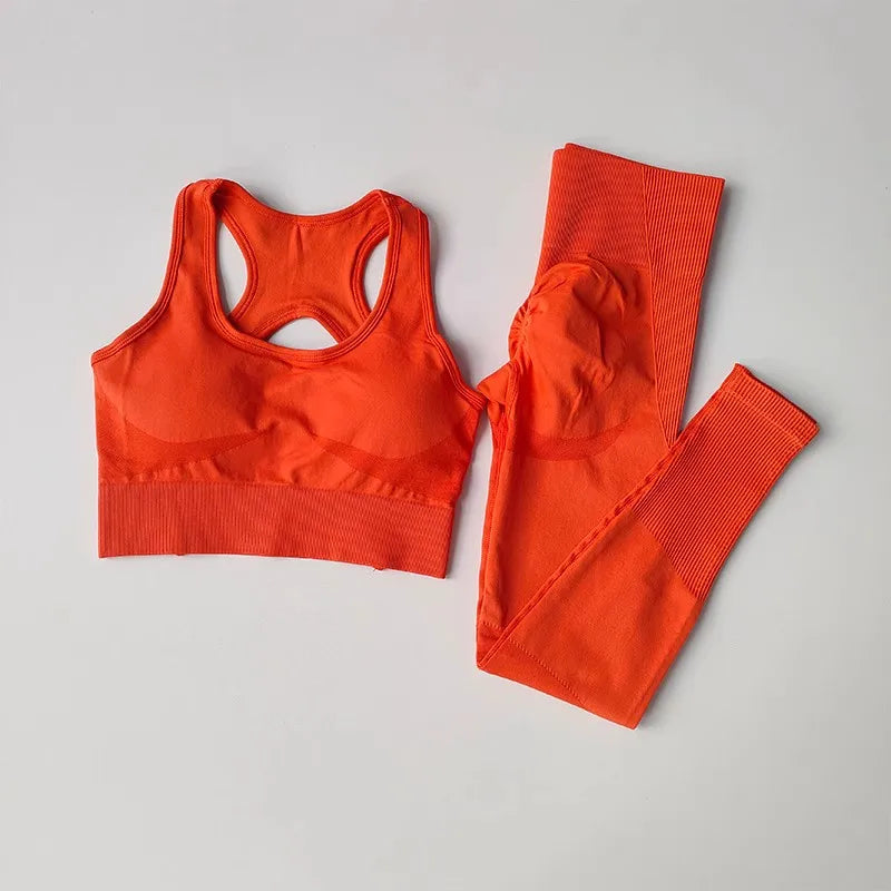 Seamless Bra+High Waist Legging Set