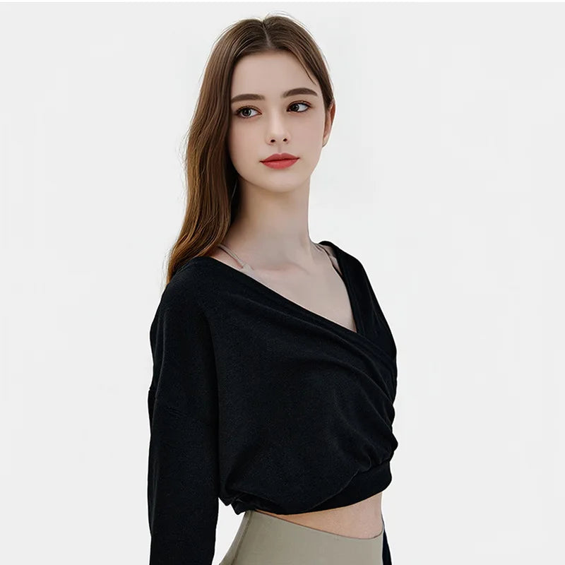 Loose, Breathable Workout Blouse