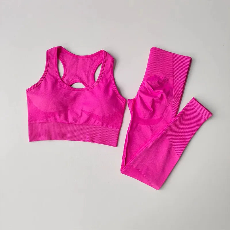 Seamless Bra+High Waist Legging Set