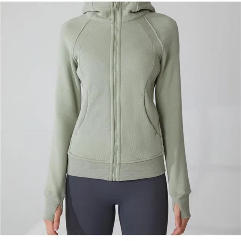 Winter Plush Running Jacket