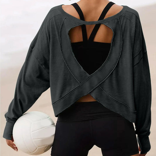 Loose Long-Sleeve Top