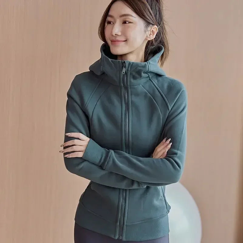 Winter Plush Running Jacket
