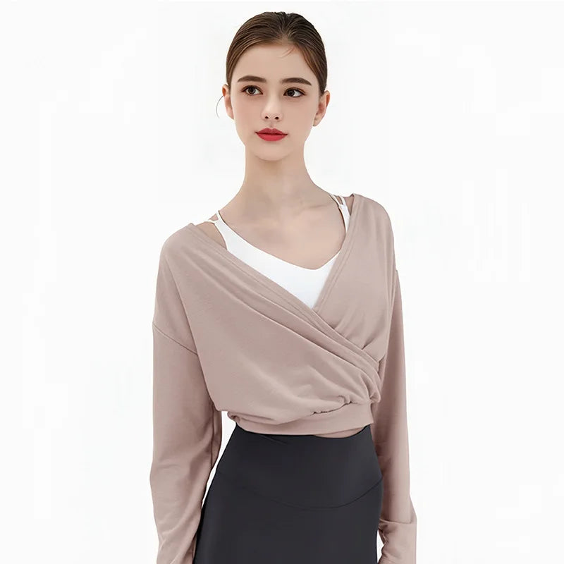 Loose, Breathable Workout Blouse